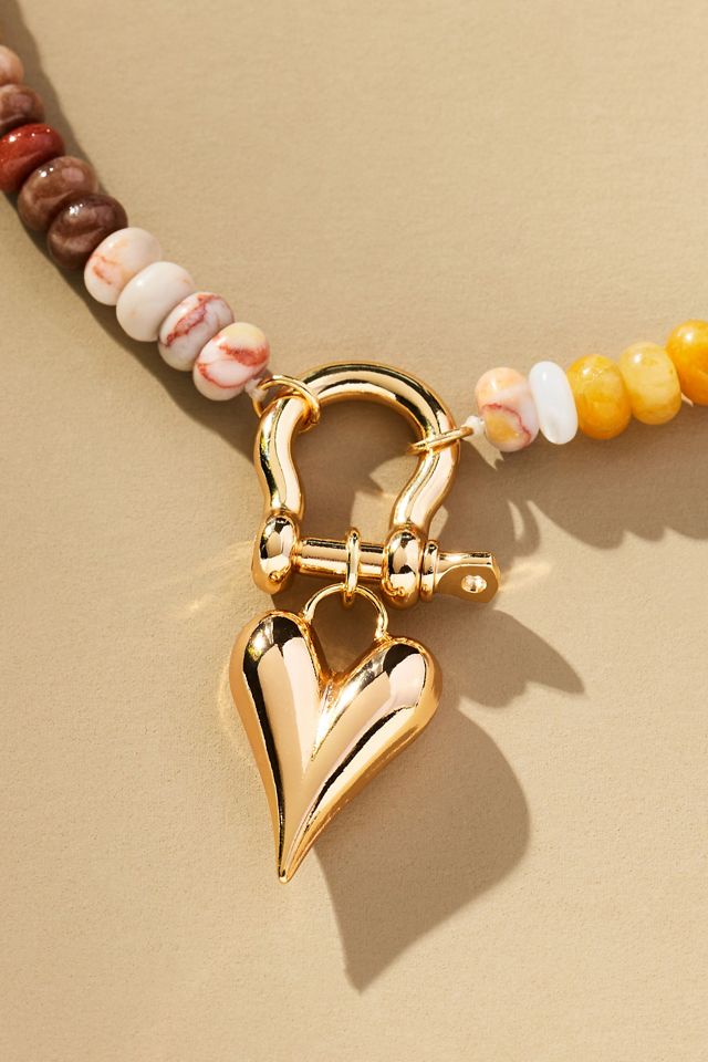 Beaded Charm Necklace #1