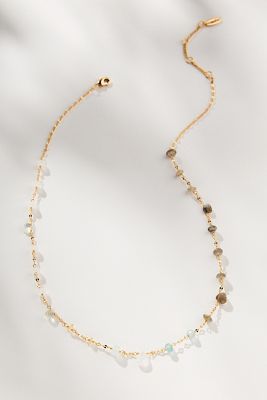 Multi Beaded Short Necklace