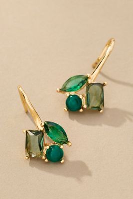 Cluster Crystal Earrings