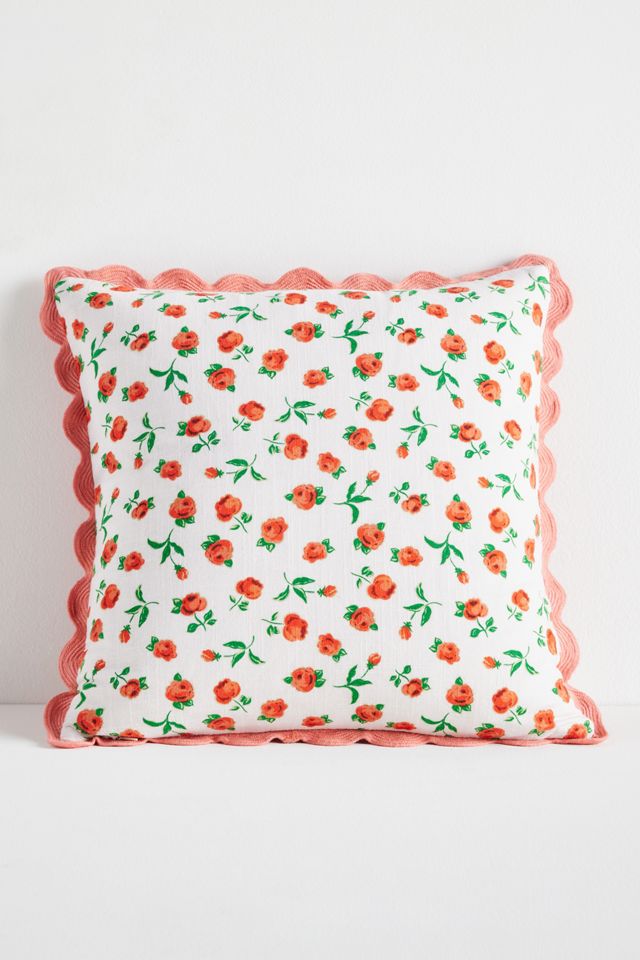Coussin de la Saint-Valentin en coton brodé avec texte nouveauté #1