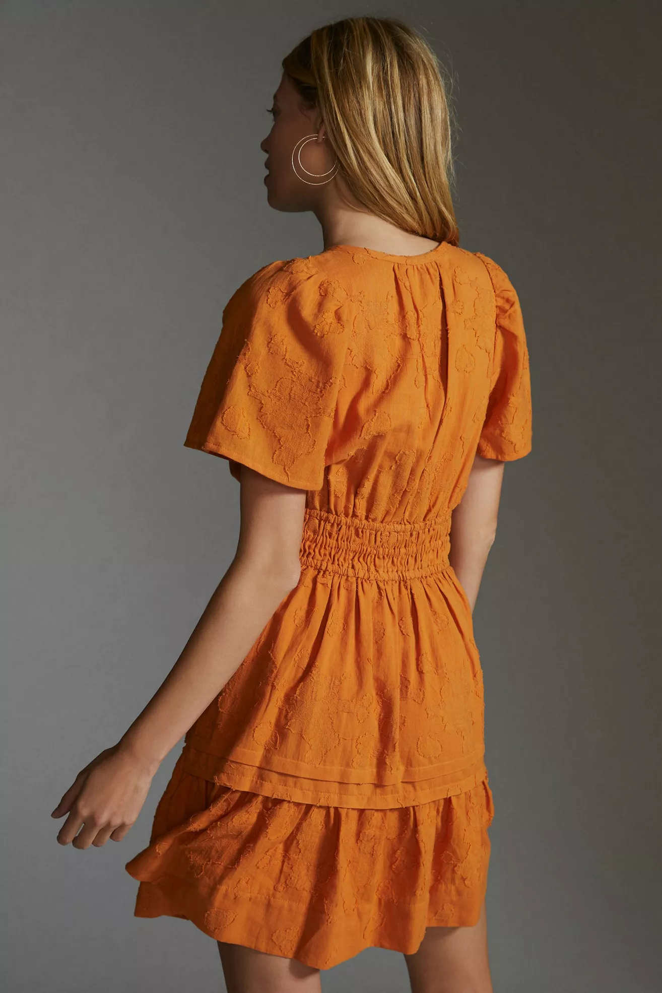 The Somerset Textured Mini Dress - thumbnail 2