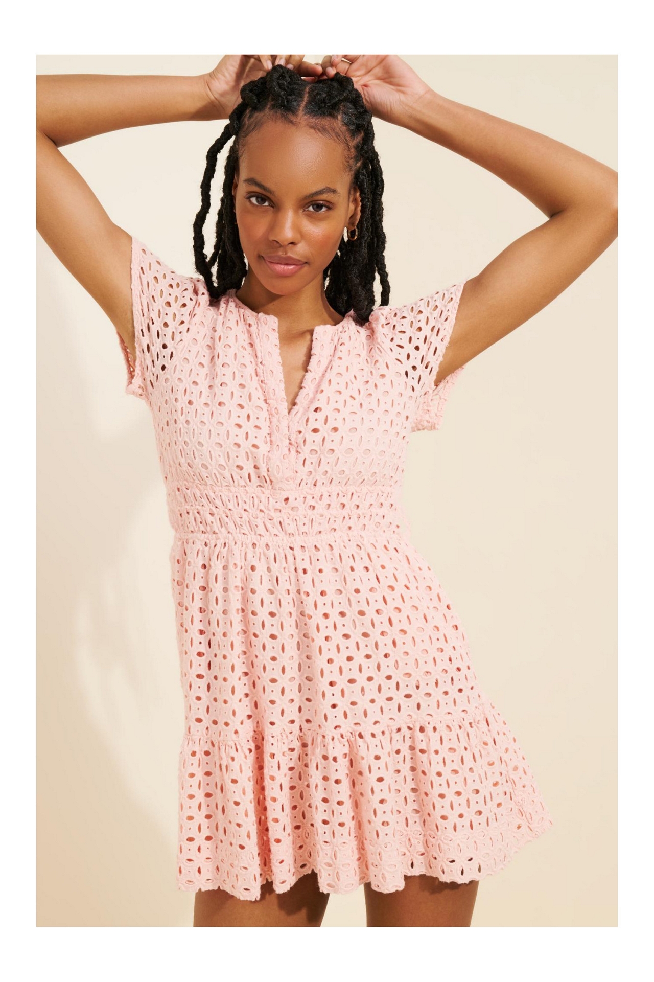 Somerset Eyelet Mini Dress