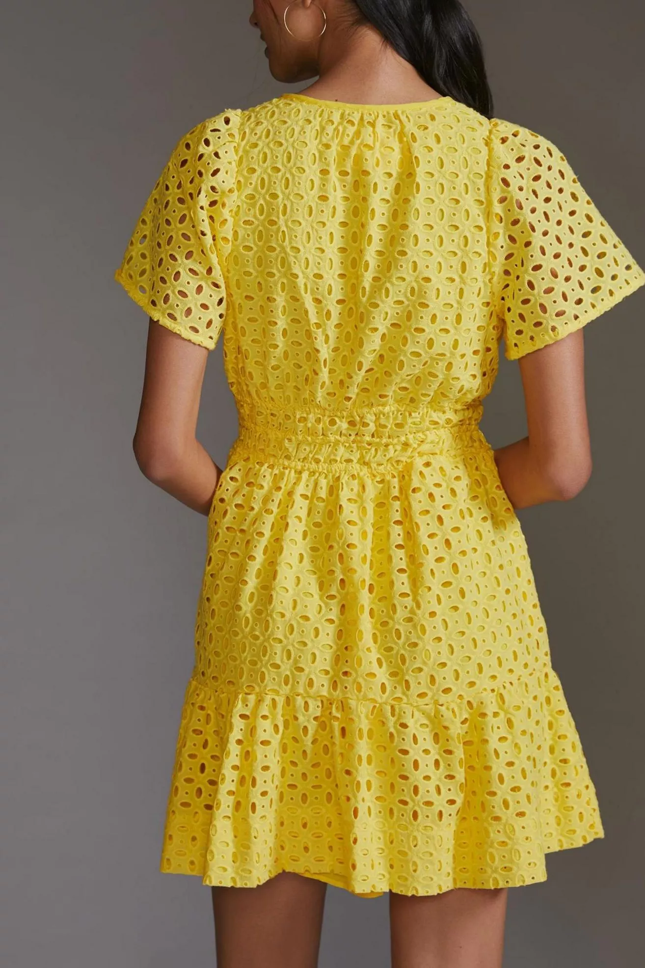 Somerset Eyelet Mini Dress - thumbnail 2