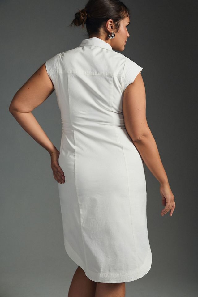 Pilcro Midi Collared Shirt Dress #1