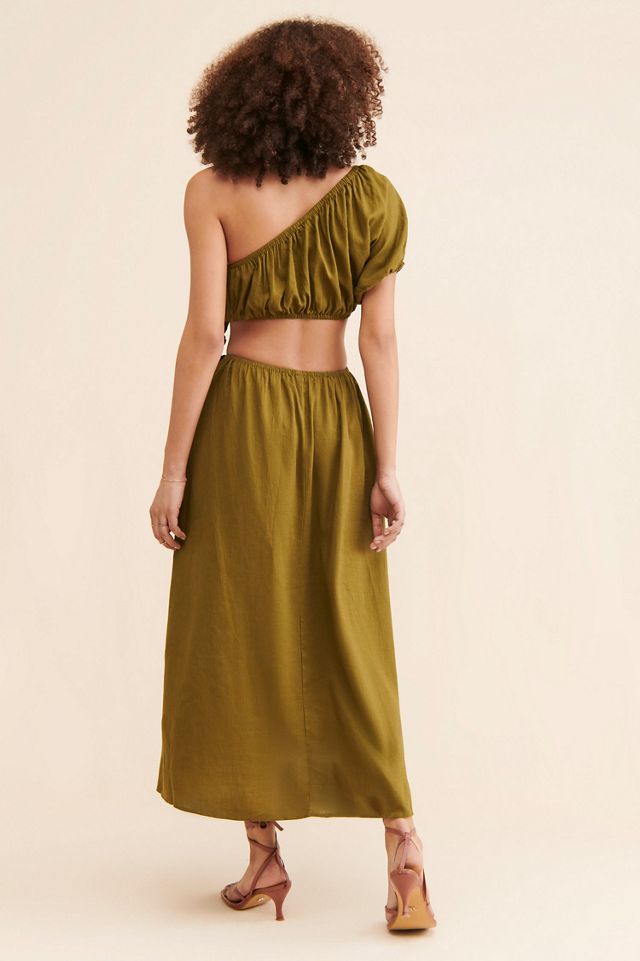 Moon River One-Shoulder Cutout Dress #1