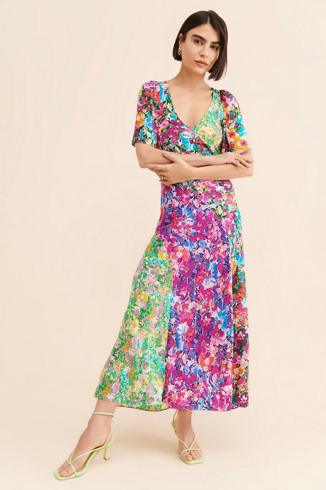 Kachel Floral Bias Cut Dress #3