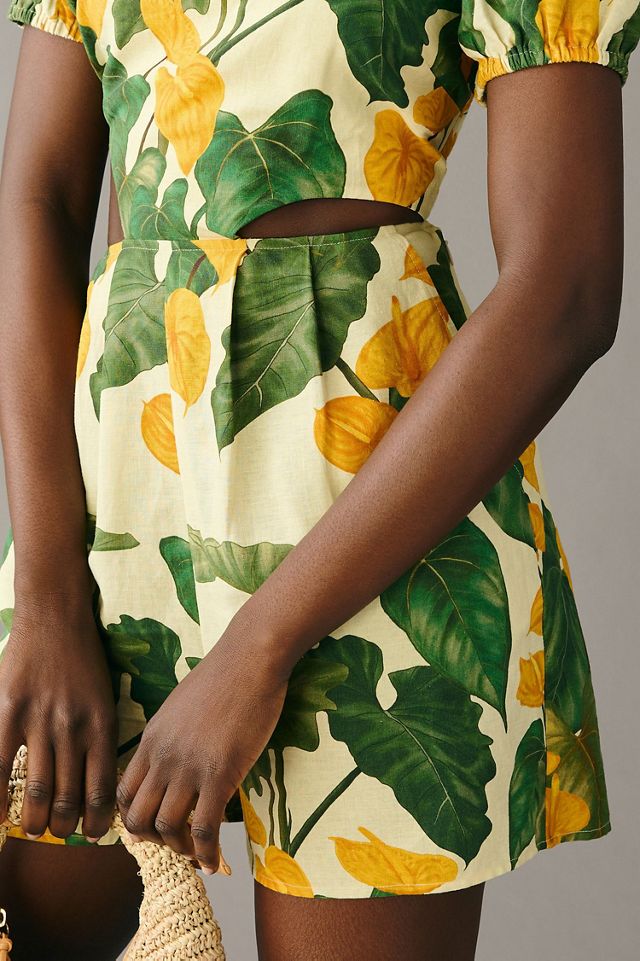 FARM Rio Cut Out Tie-Back Romper #2