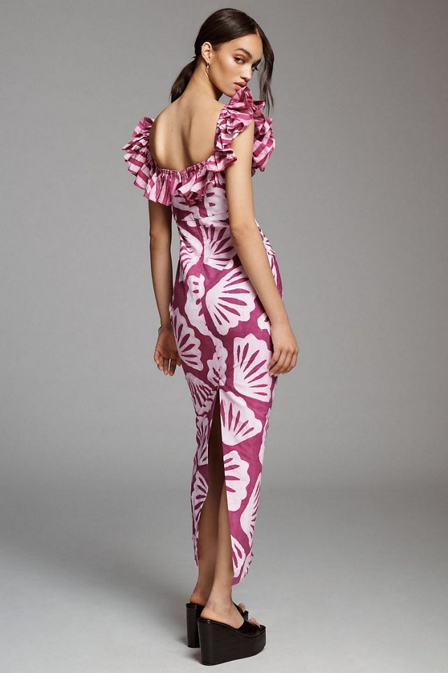 SIKA by Phyllis Taylor KC Off-The-Shoulder Ruffle Dress #1