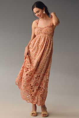 Sweetheart Babydoll Maxi Dress