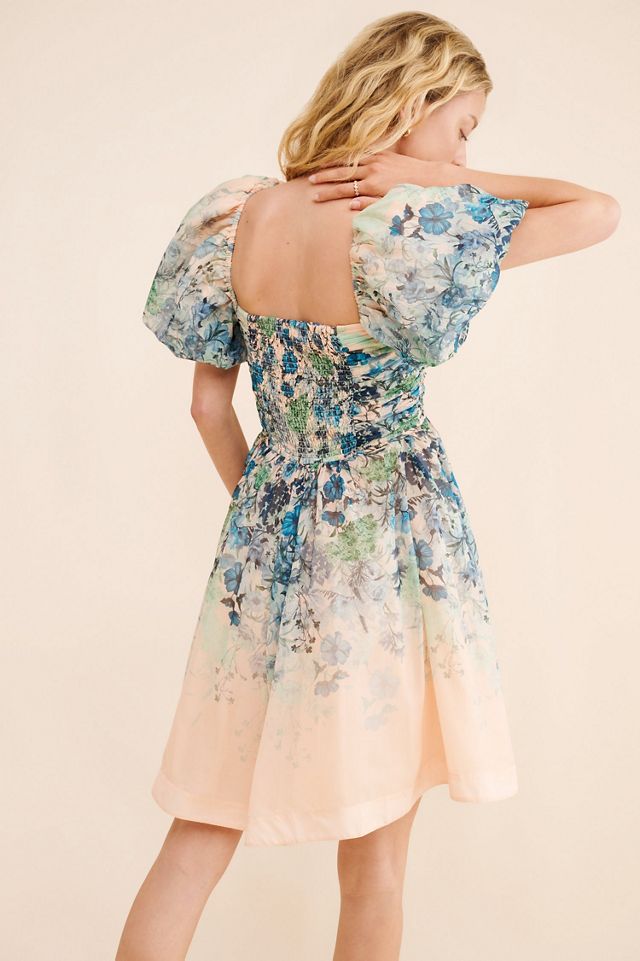 Let Me Be Flo Ruched Mini Dress #1