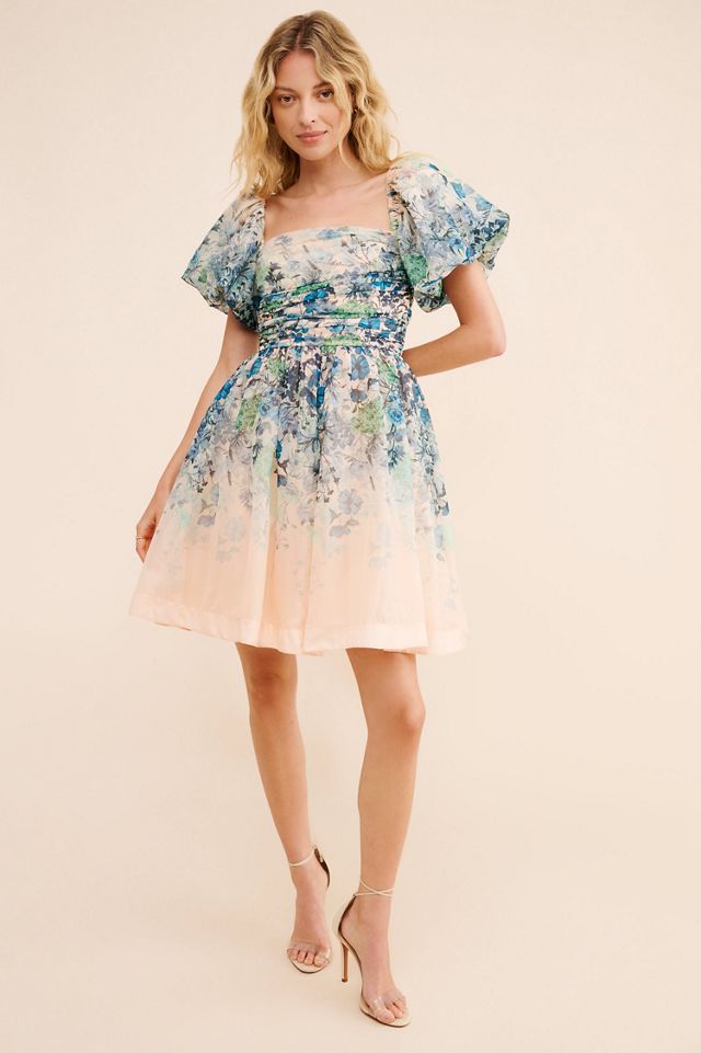 Let Me Be Flo Ruched Mini Dress #2