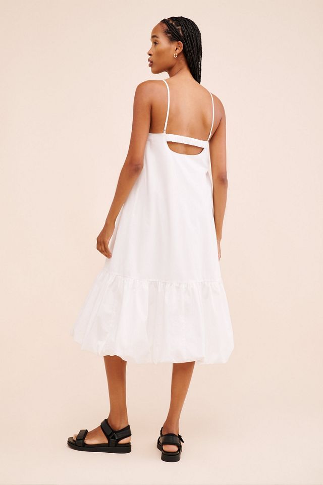 Find Me Now Cloud Poplin Midi Dress #1