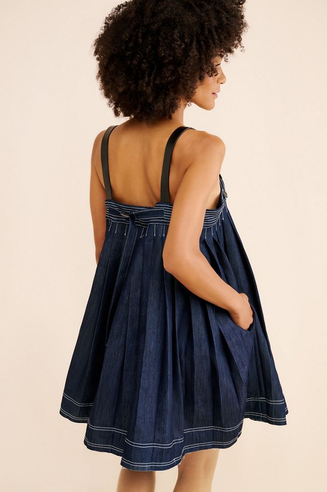 Pilcro Denim Babydoll Mini Dress #1