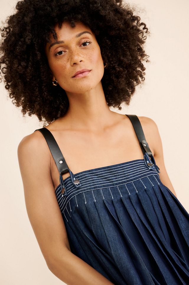 Pilcro Denim Babydoll Mini Dress #2