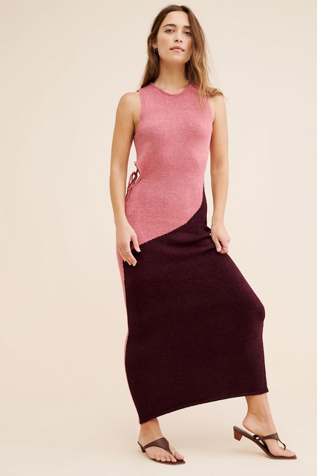 Sunday in Brooklyn Sleeveless Cutout Knit Maxi Dress #3