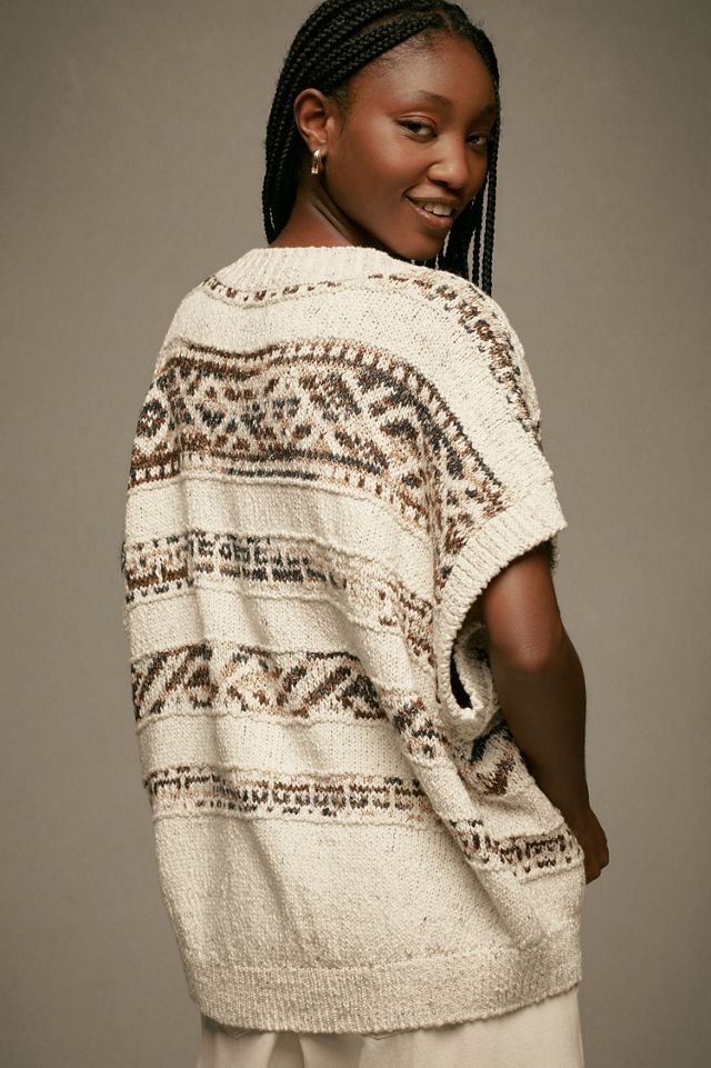 Pilcro Cocoon Cardigan Sweater Vest #1