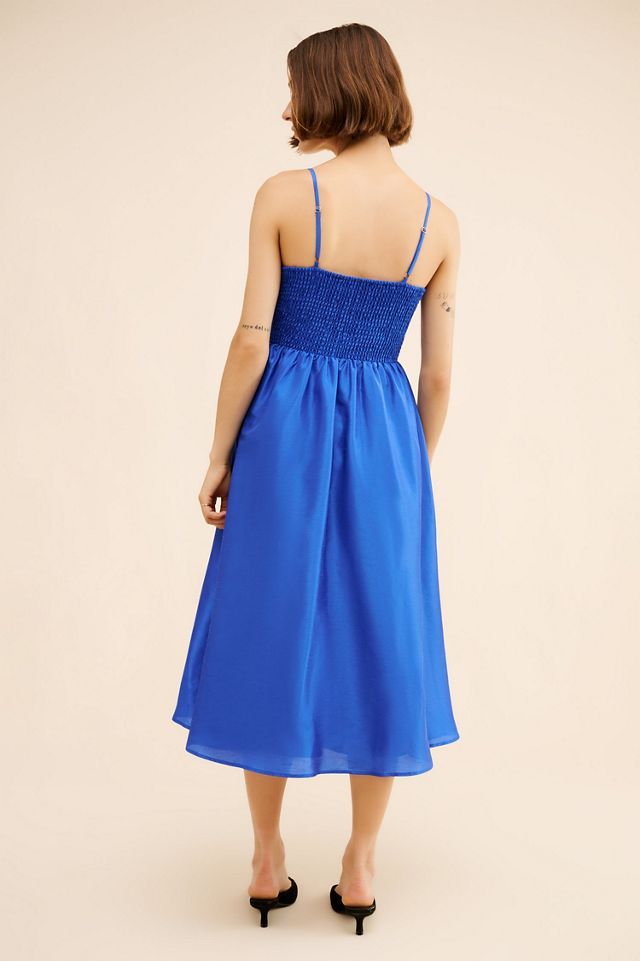 Hutch Midi Sleeveless Square-Neck Dress #1