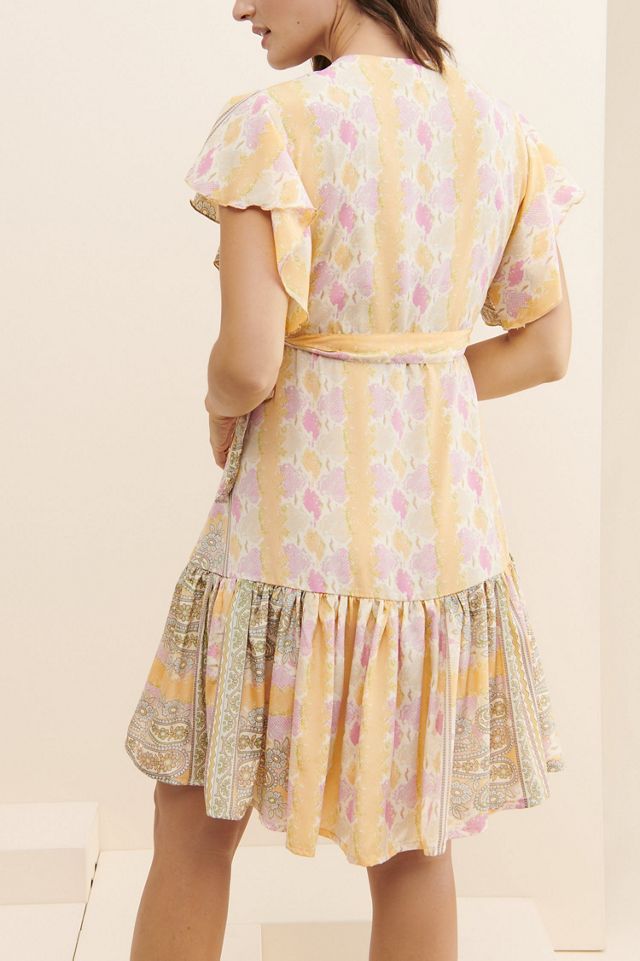 Raga Vienna Flutter Sleeve Dress #1
