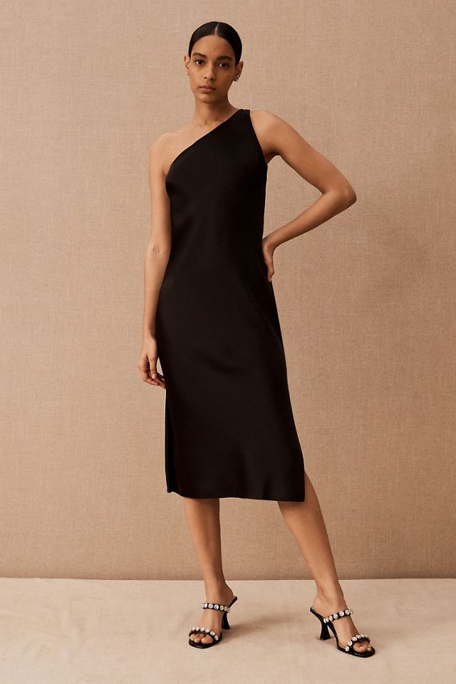BHLDN Audrie One-Shoulder Dress #3
