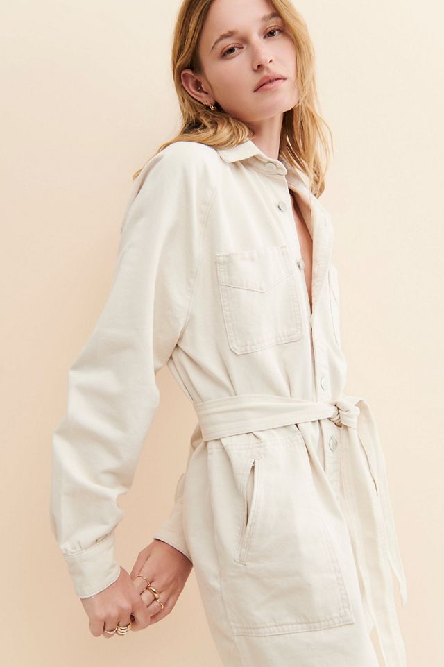 Hudson Oversized Denim Shirt Dress #2