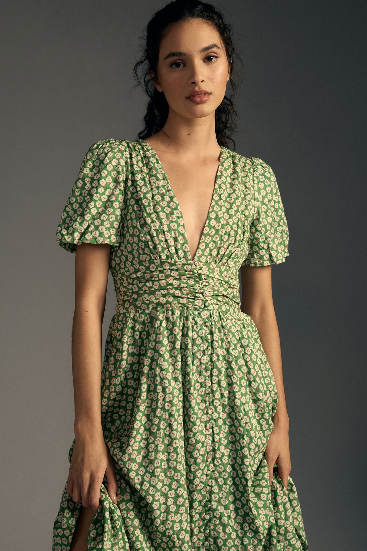 The Catalina Button-Front Dress