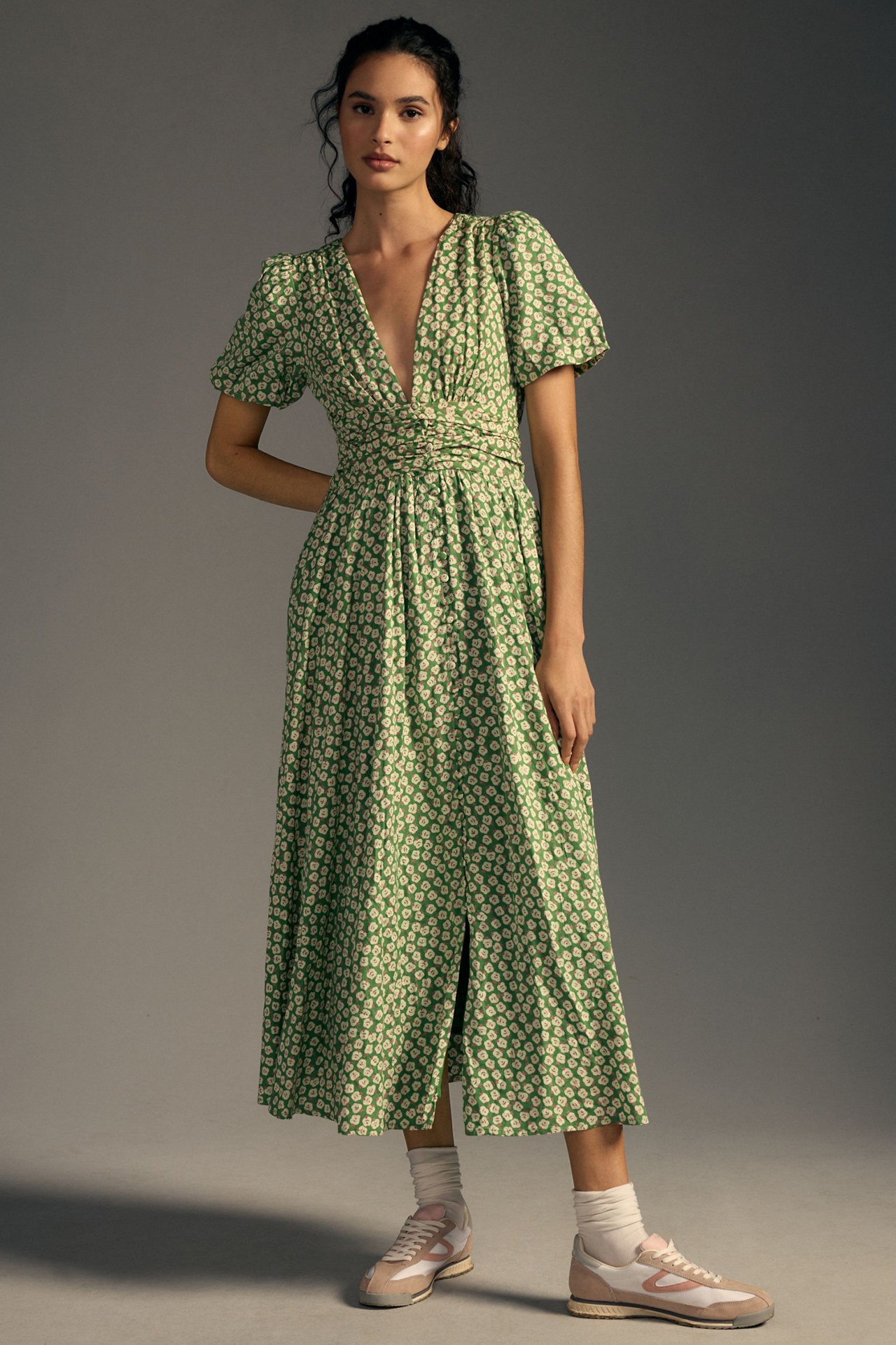 The Catalina Button-Front Dress