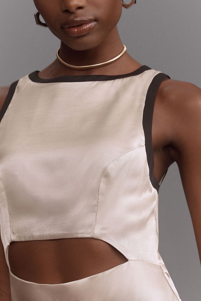 Sleeveless Cutout Midi Dress #2