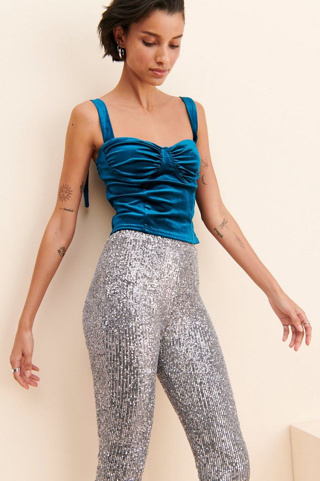 4th & Reckless Annette Sequin Leggings #2