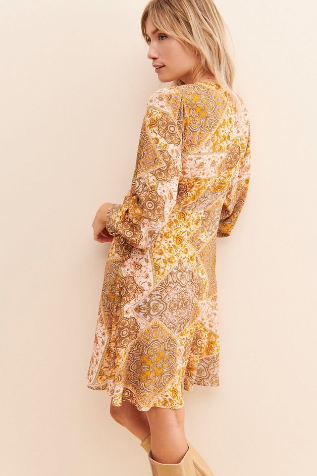 Kachel Zola Button Front Mini Dress #1