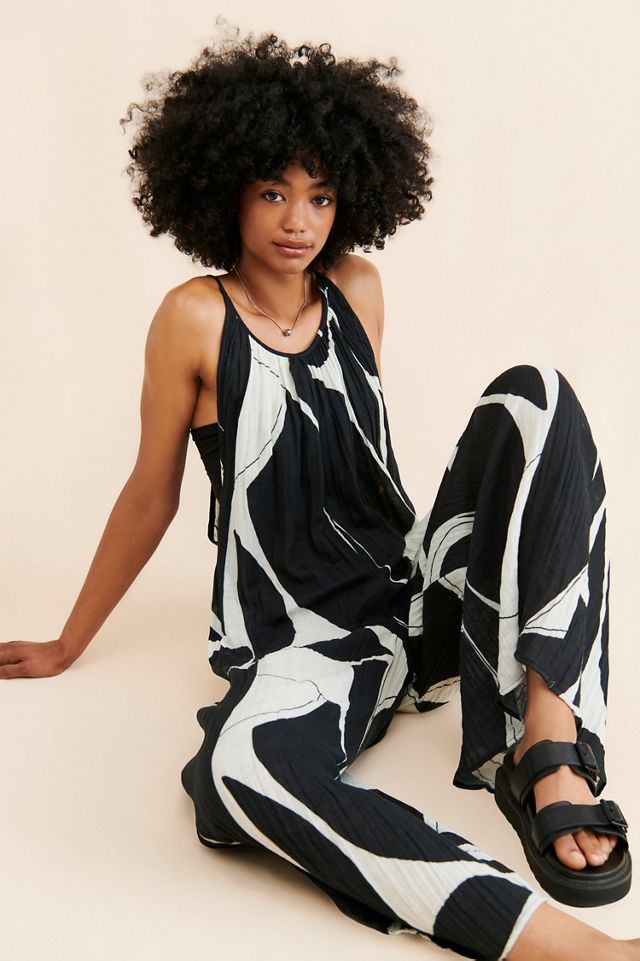 Sheer Printed Jumpsuit #3