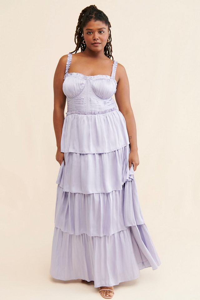 ASTR the Label Tempany Tiered Maxi Dress #3
