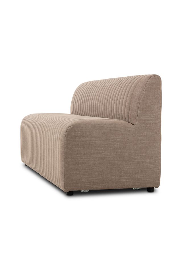 Alexander Performance Linen Modular 82" Dining Bench #2