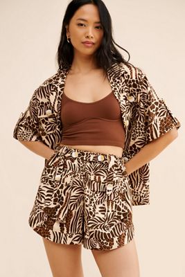 FARM Rio Safari Sand Shorts