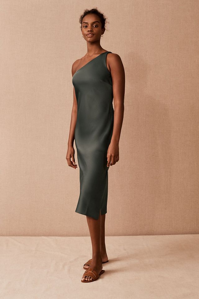 BHLDN Audrie Satin Midi Dress #3