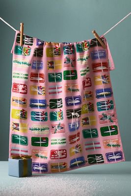Tins the Season Dish Towel