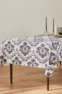 Anthropologie Tessa Tablecloth In White
