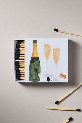 Abigail Jayne Champagne Mini Matches, Set of 2