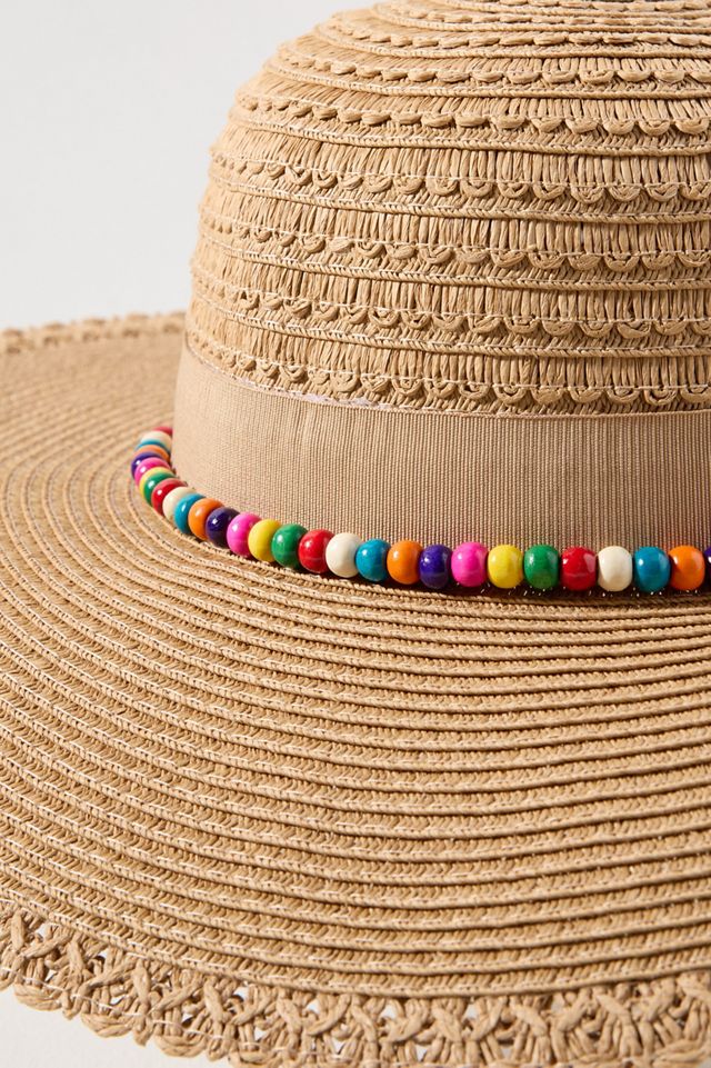 San Diego Hat Co. Fiesta Straw Sun Hat #2
