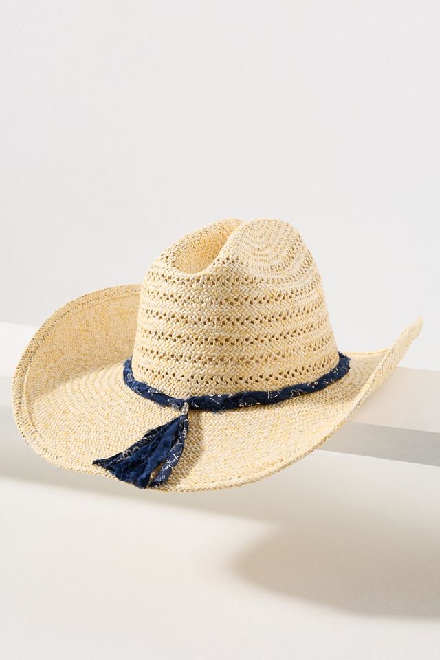 San Diego Hat Co. Annie Woven Straw Rancher #1
