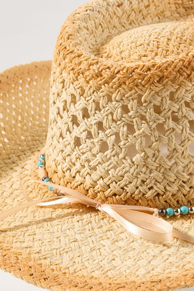San Diego Hat Co. Kaia Toasted Straw Rancher #2