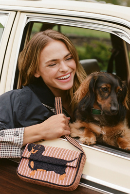 The Fiona Beaded Bag: Animal Edition product page