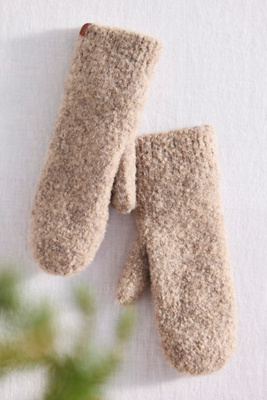Terrain Cozy Up Mittens In Brown