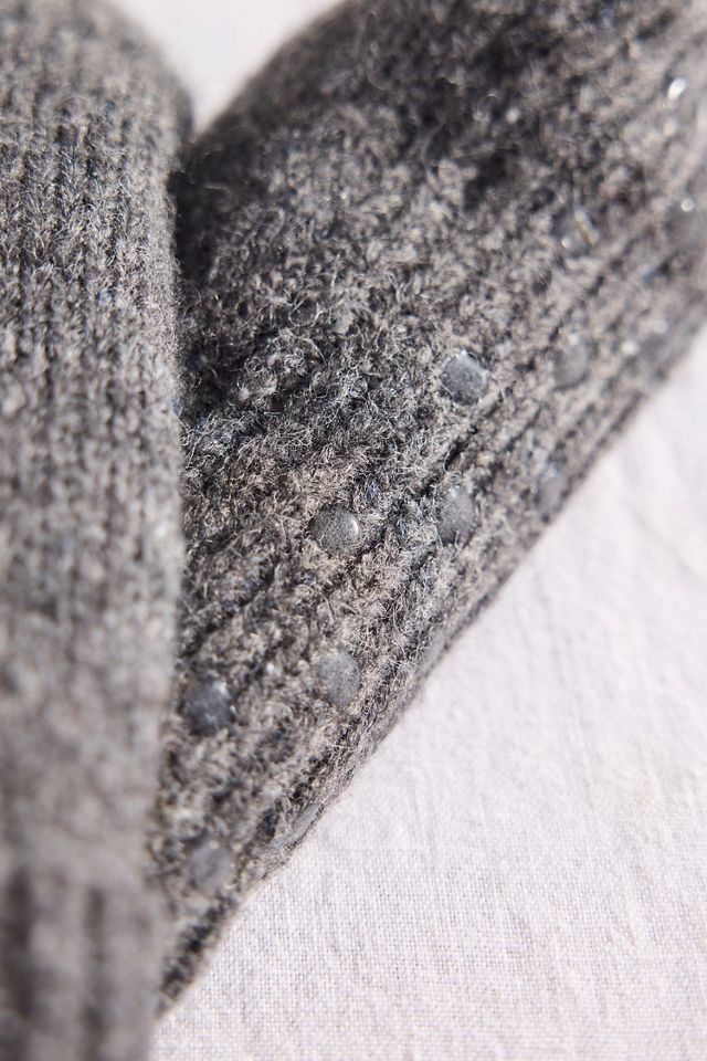 Speckle Faux Fur Lined Socks #1