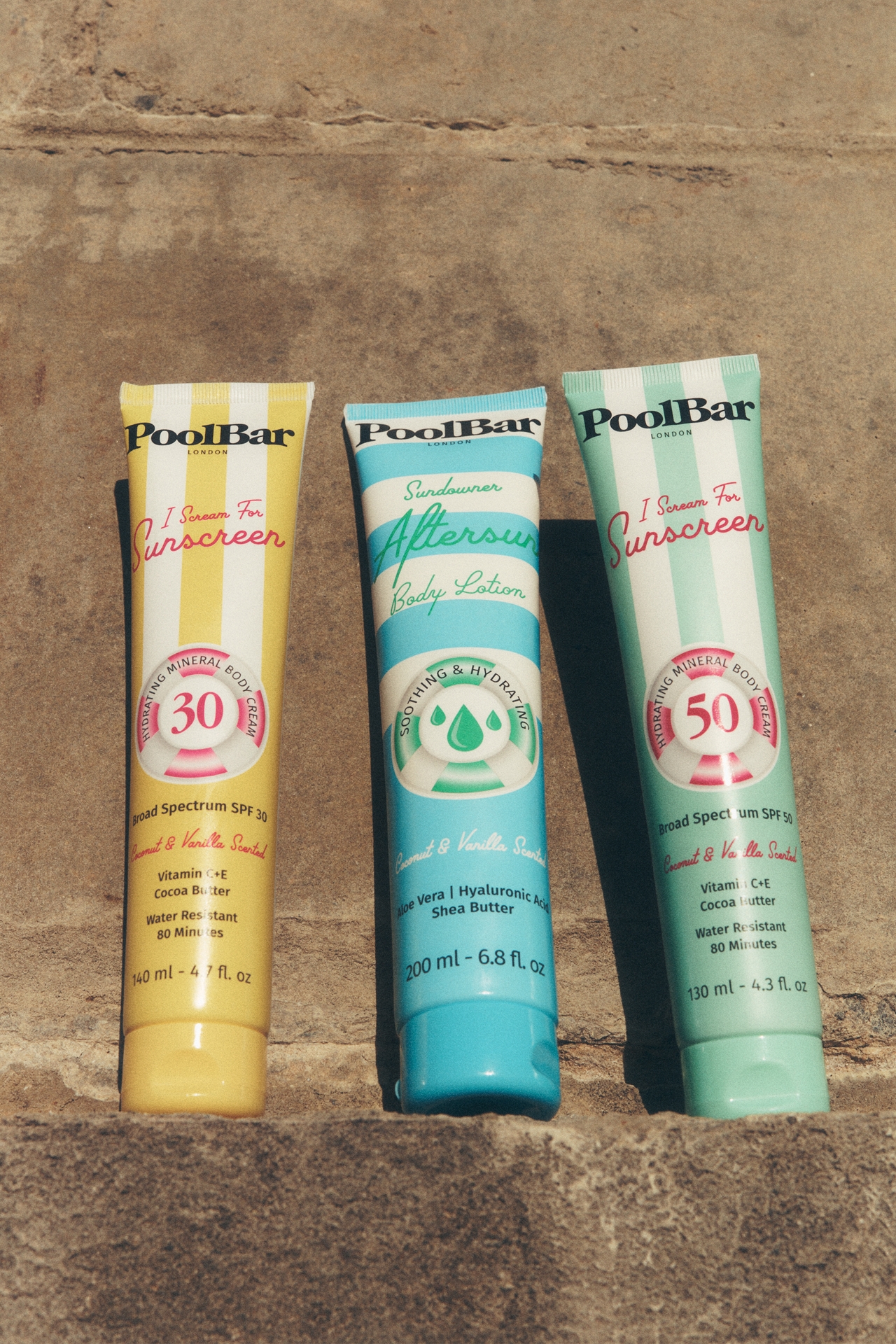 PoolBar London SPF 30 Hydrating Mineral Body Sunscreen Cream