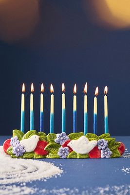 Leah Reena Goren Morning Dove Menorah