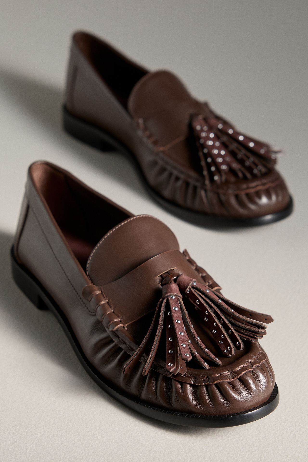 Schutz Tilly Tassel Loafers