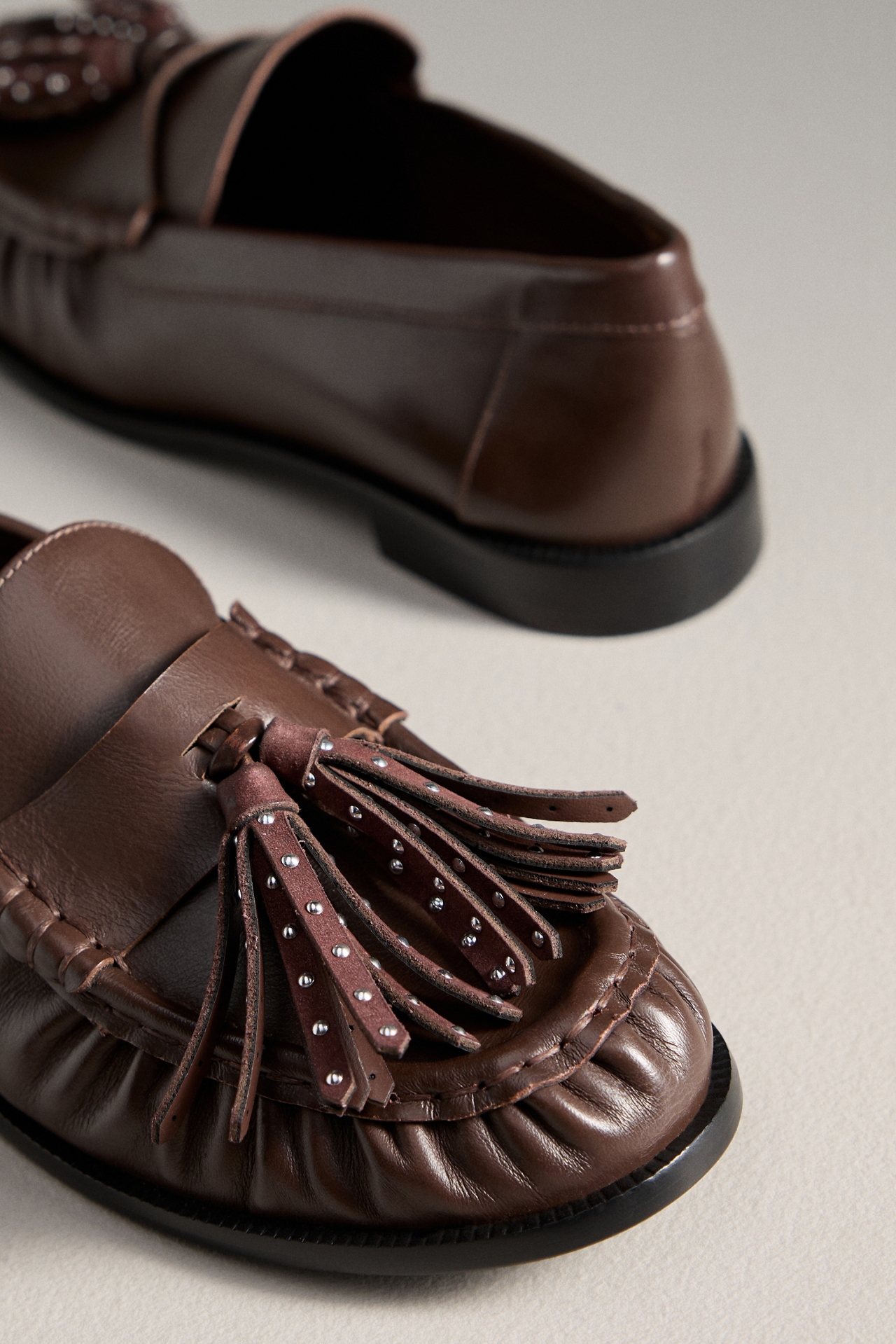 Schutz Tilly Tassel Loafers