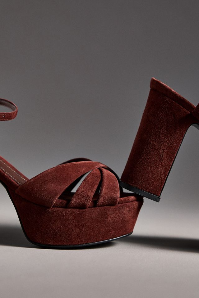 Schutz Keefa Criss-Cross Platform Heels #2