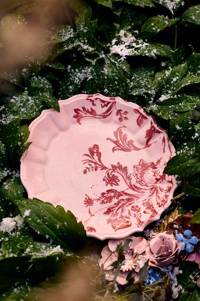 Botanical Silhouette Dinner Plate #4