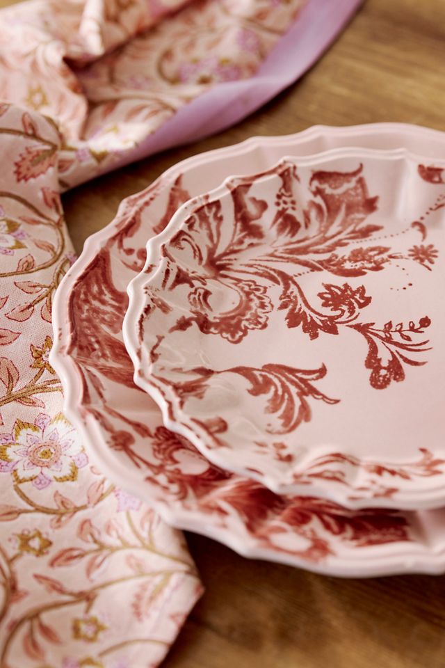 Botanical Silhouette Dinner Plate #3